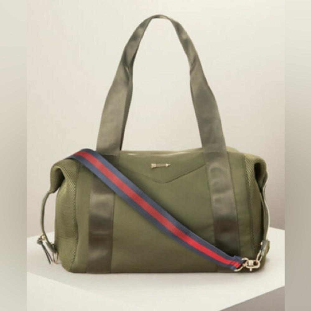 Stella & Dot Crush It Olive Duffel Bag